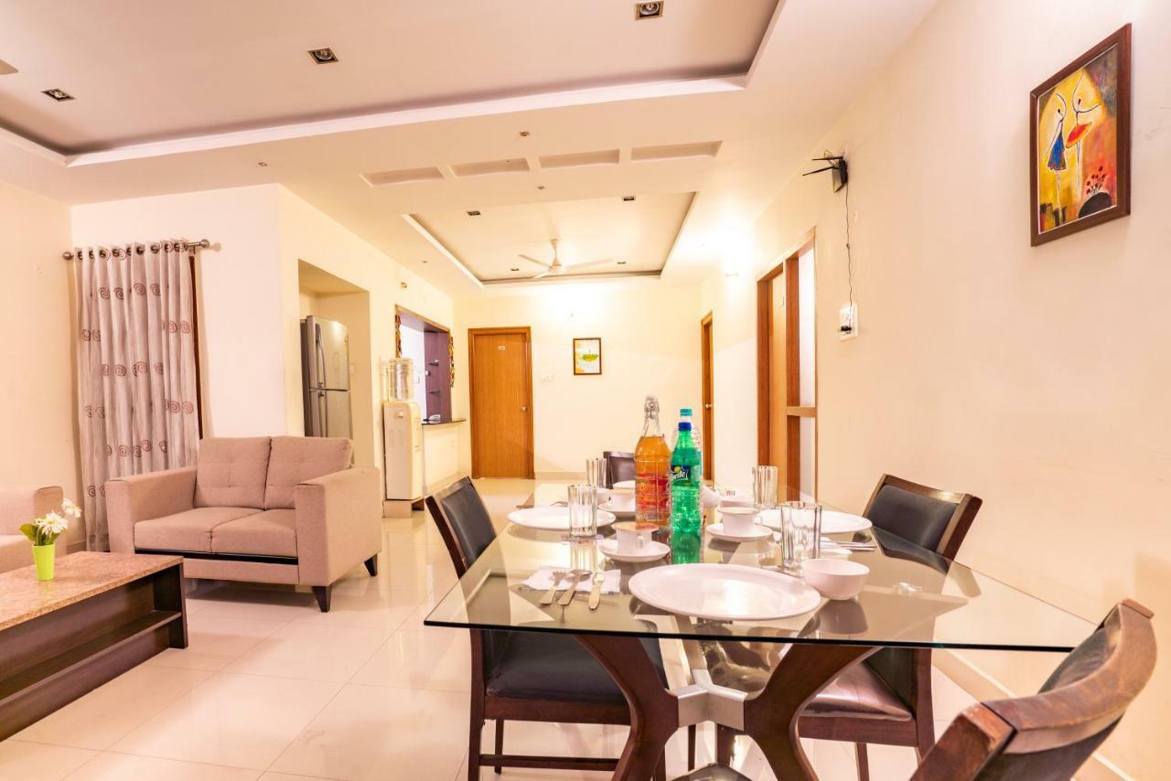 Blueberry Service Apartments ไฮเดอราบัด ภายนอก รูปภาพ
