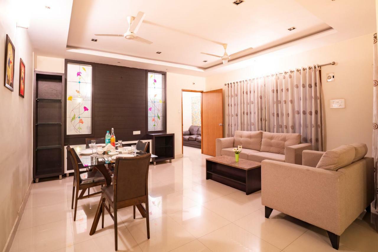 Blueberry Service Apartments ไฮเดอราบัด ภายนอก รูปภาพ